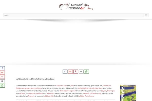 Avada theme site design template sample