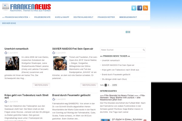 Finesse theme site design template sample