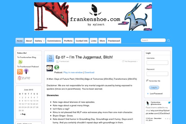Suffusion theme site design template sample