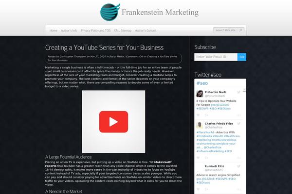 frankensteinmarketing.com site used Deepfocus