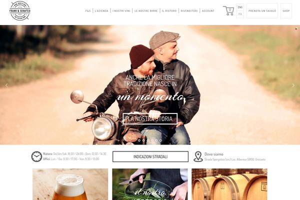 Athena theme site design template sample
