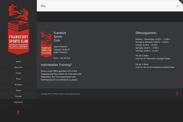 Avada Child Theme theme site design template sample