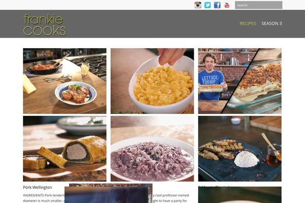 Opus theme site design template sample
