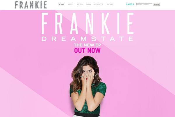 Eat theme site design template sample