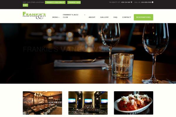 Chicagorestaurant-child theme site design template sample