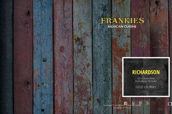 frankiesmexicancuisine.com site used Mod