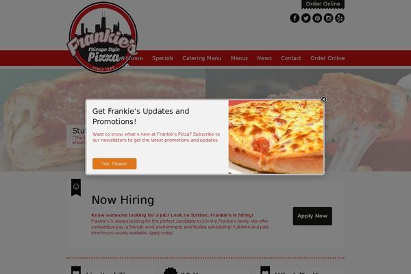 Dine & Drink theme site design template sample