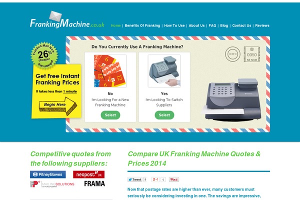 Quince theme site design template sample