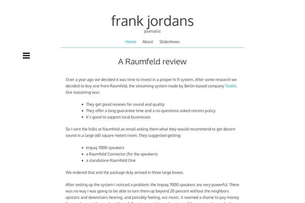 Decode theme site design template sample