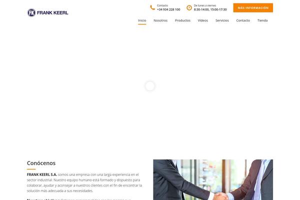 Skypress theme site design template sample