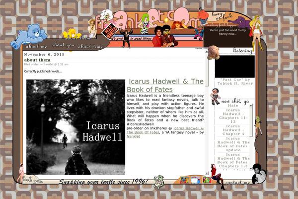 Classic theme site design template sample