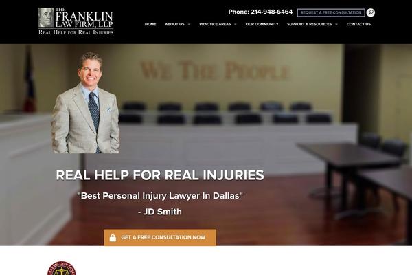 FoundationPress theme site design template sample