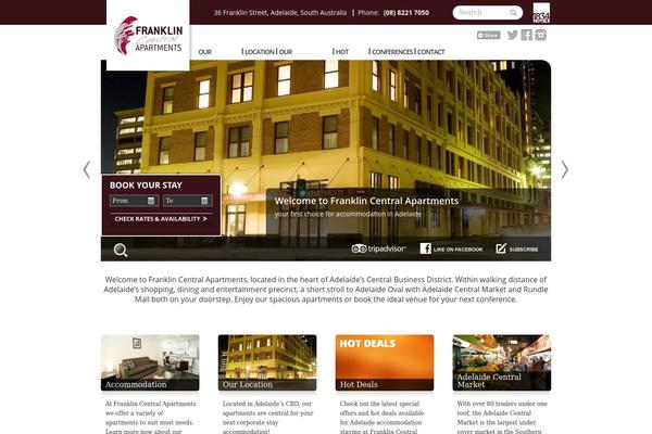 Guesthouse theme site design template sample