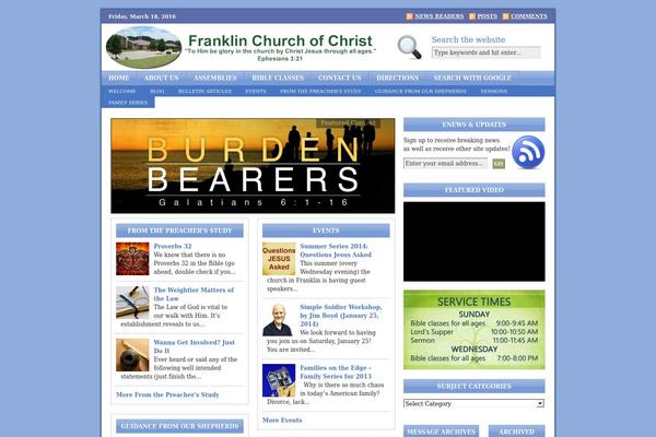 Revolution City v1.0 theme site design template sample
