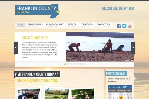 Downtown theme site design template sample