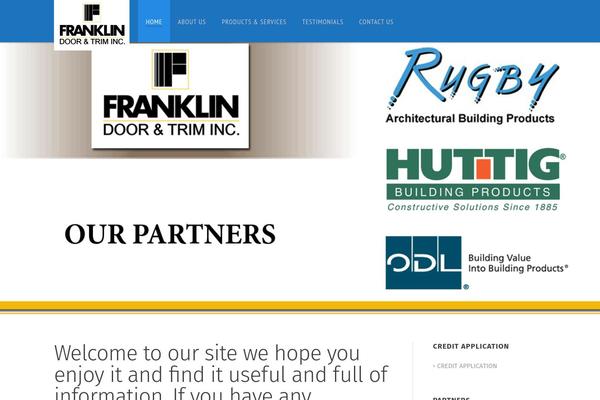 Renovation theme site design template sample