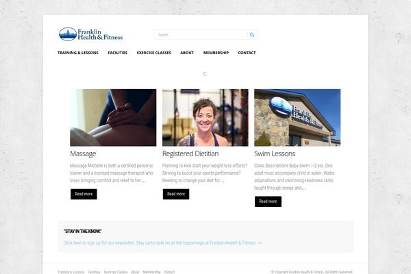 franklinfitnesscenter.com site used Storebox