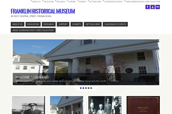 Parabola theme site design template sample