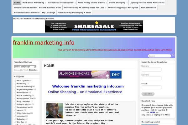 Site using Clickbank-storefronts plugin