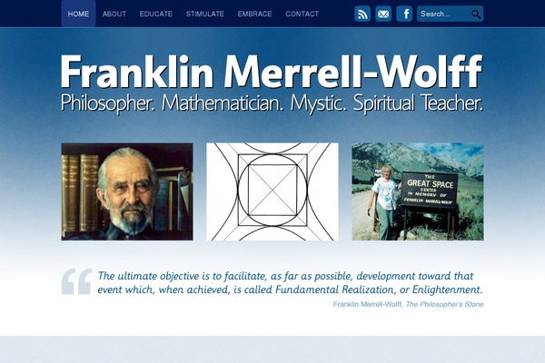 franklinmerrell-wolff.com site used Fmw