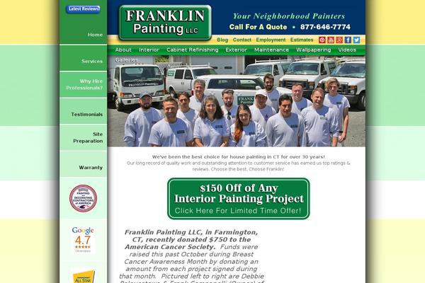 Site using Contact-bank-pro-edition plugin