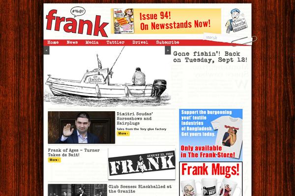 The Fox theme site design template sample