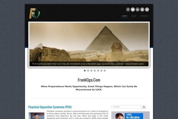 Sleeky theme site design template sample