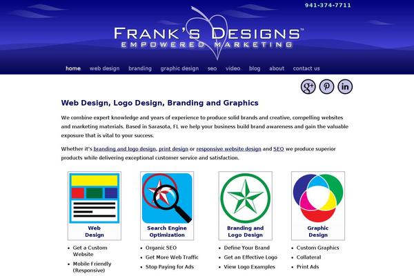 Neve theme site design template sample