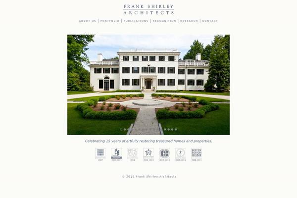 frankshirleyarchitects.com site used Layers