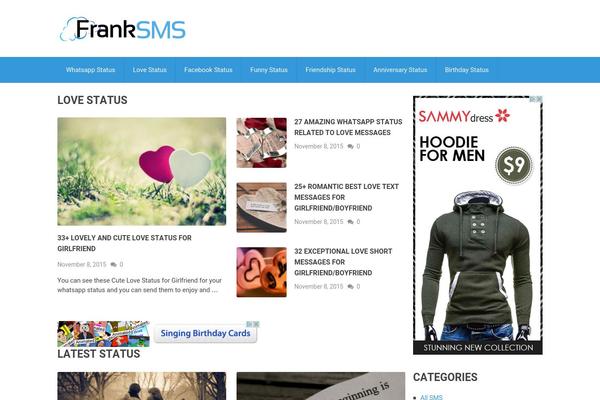 Site using Recent Posts Widget Extended plugin