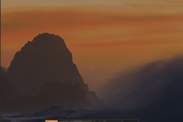 Village theme site design template sample