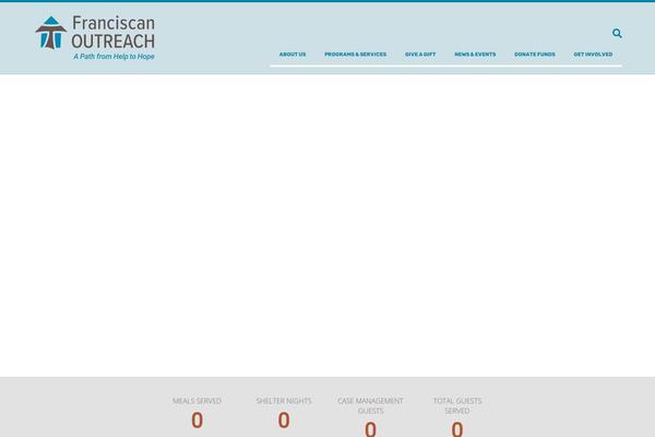 franoutreach.org site used Bb-inspire
