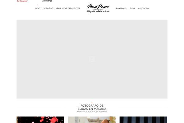 Tripod theme site design template sample