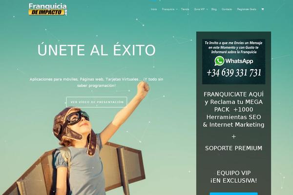 KLEO theme site design template sample
