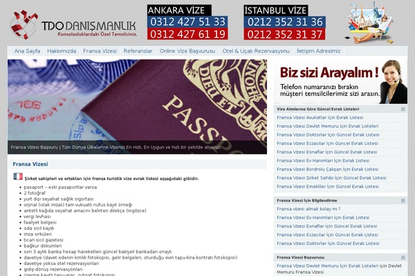 fransavizesibasvuru.com site used Vizesi