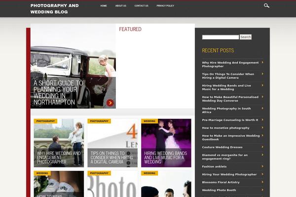 Noteworthy theme site design template sample