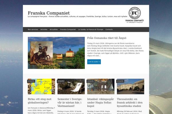 Expound theme site design template sample