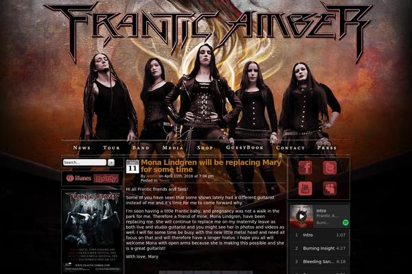 Easel theme site design template sample