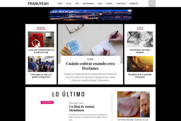 Braxton theme site design template sample