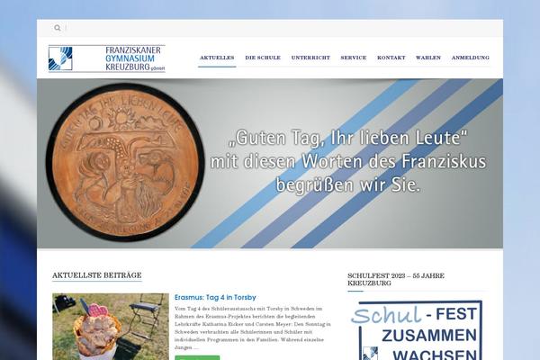 Maxima theme site design template sample