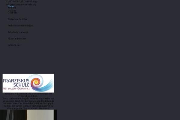 Impreza Child theme site design template sample