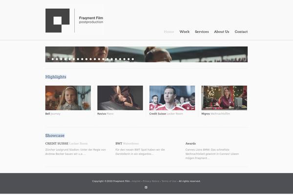 Purity theme site design template sample