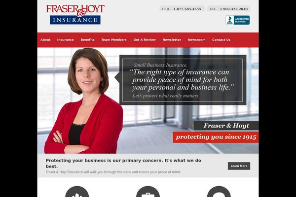 Infringe theme site design template sample
