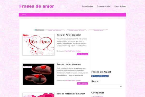 frasedeamor theme websites examples