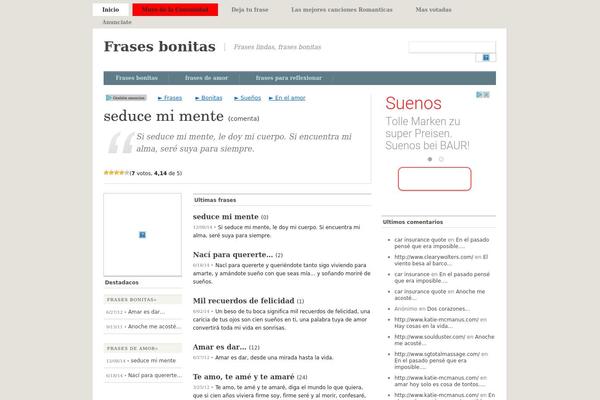 Mimbo theme site design template sample