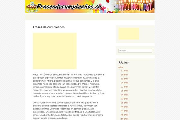 Site using Code Embed plugin