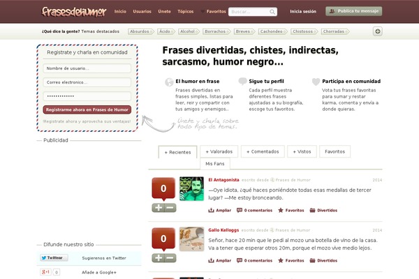 frasesdehumor.net site used Instant-qa