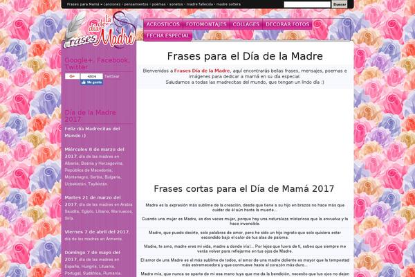 frasesdiadelamadre.com site used Finished