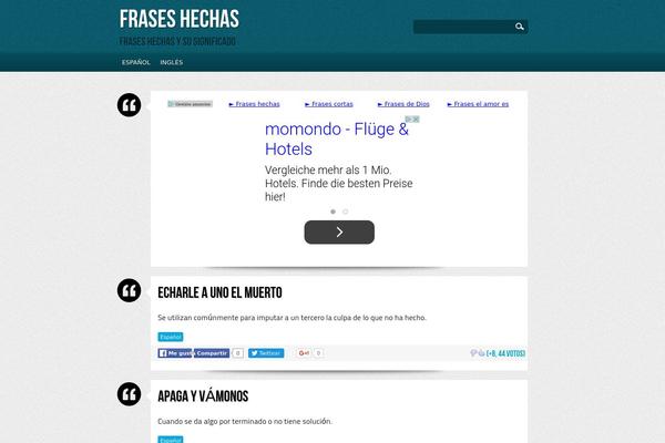 Quade theme site design template sample