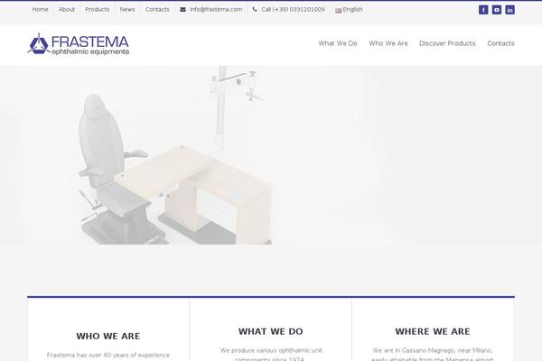 frastema.com site used Avada Child Theme